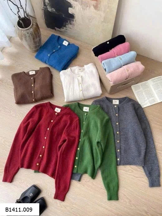 BST ÁO CARDIGAN SẮC MÀU Giá sỉ 140ka