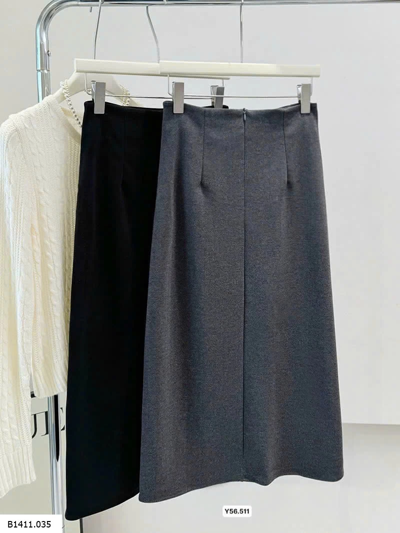 VÁY DẠ NHÚN EO ANNA Giá sỉ 225k