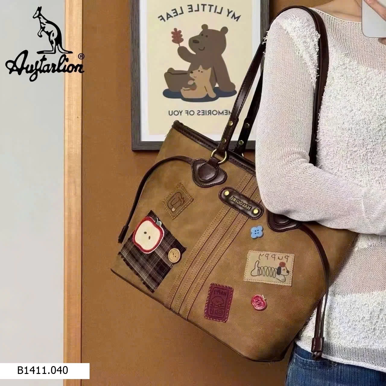 TÚI ĐEO VAI ĐÍNH HÌNH DỄ THƯƠNG  Giá sỉ 185k