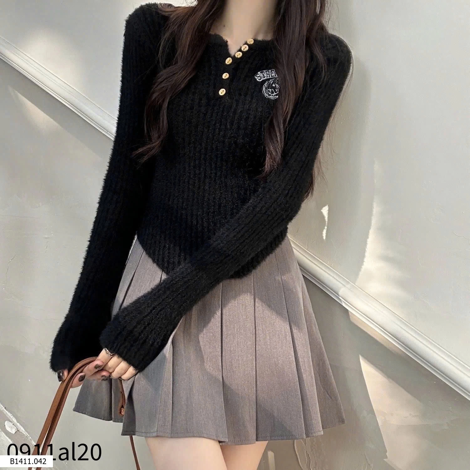 ÁO LEN GÂN DÀI TAY Giá sỉ 115k