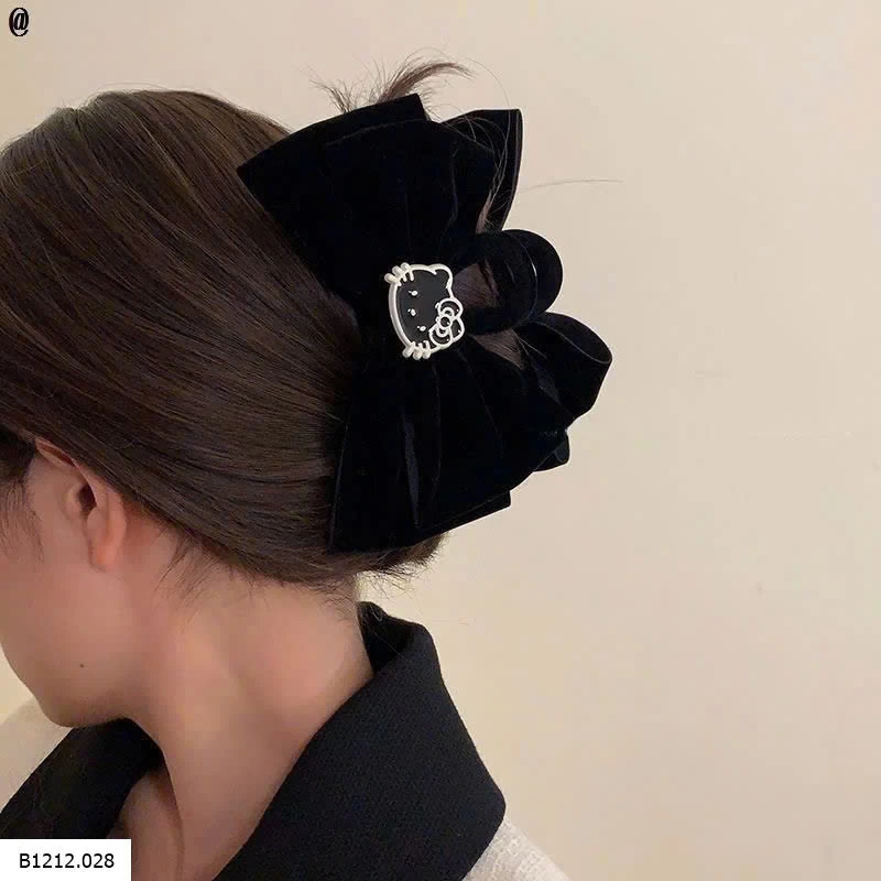 KẸP TÓC NƠ KITTY CHO NỮ  Giá sỉ 50k/1 set 2 chiếc