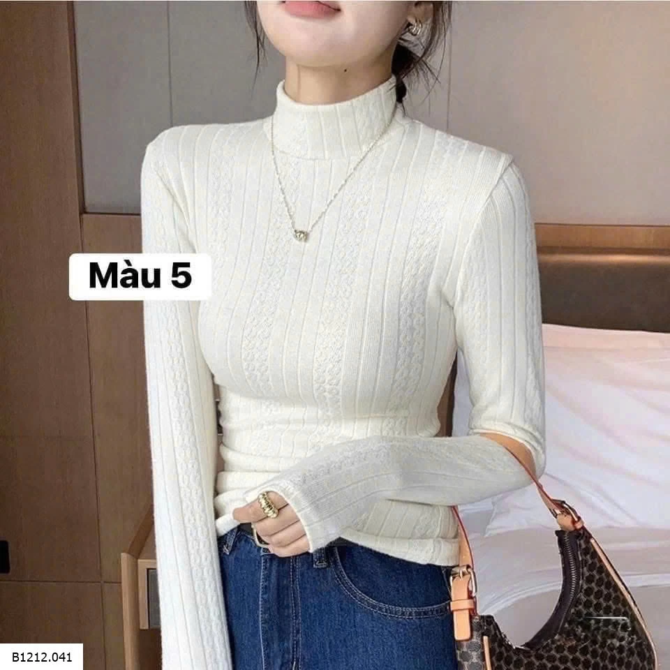 ÁO LEN GÂN CỔ LỌ Giá sỉ 125k