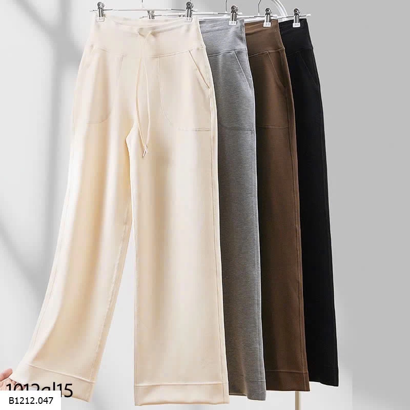QUẦN DÀI ỐNG RỘNG LULU Giá sỉ 215k