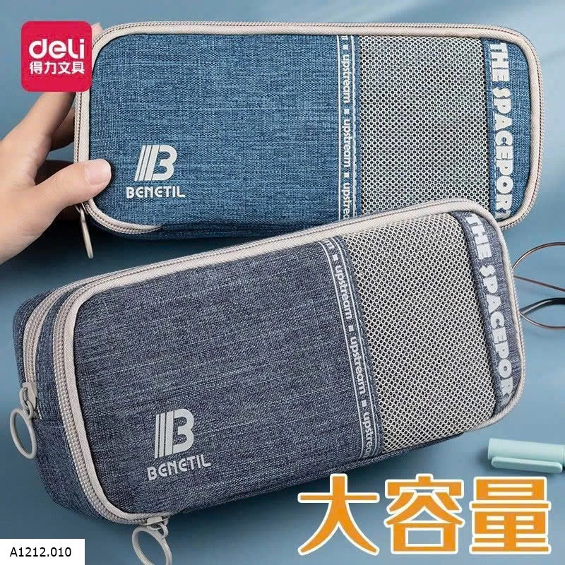 HỘP ĐỰNG ĐỒ DÙNG HỌC TẬP DELI CAO CẤP Giá sỉ 120k