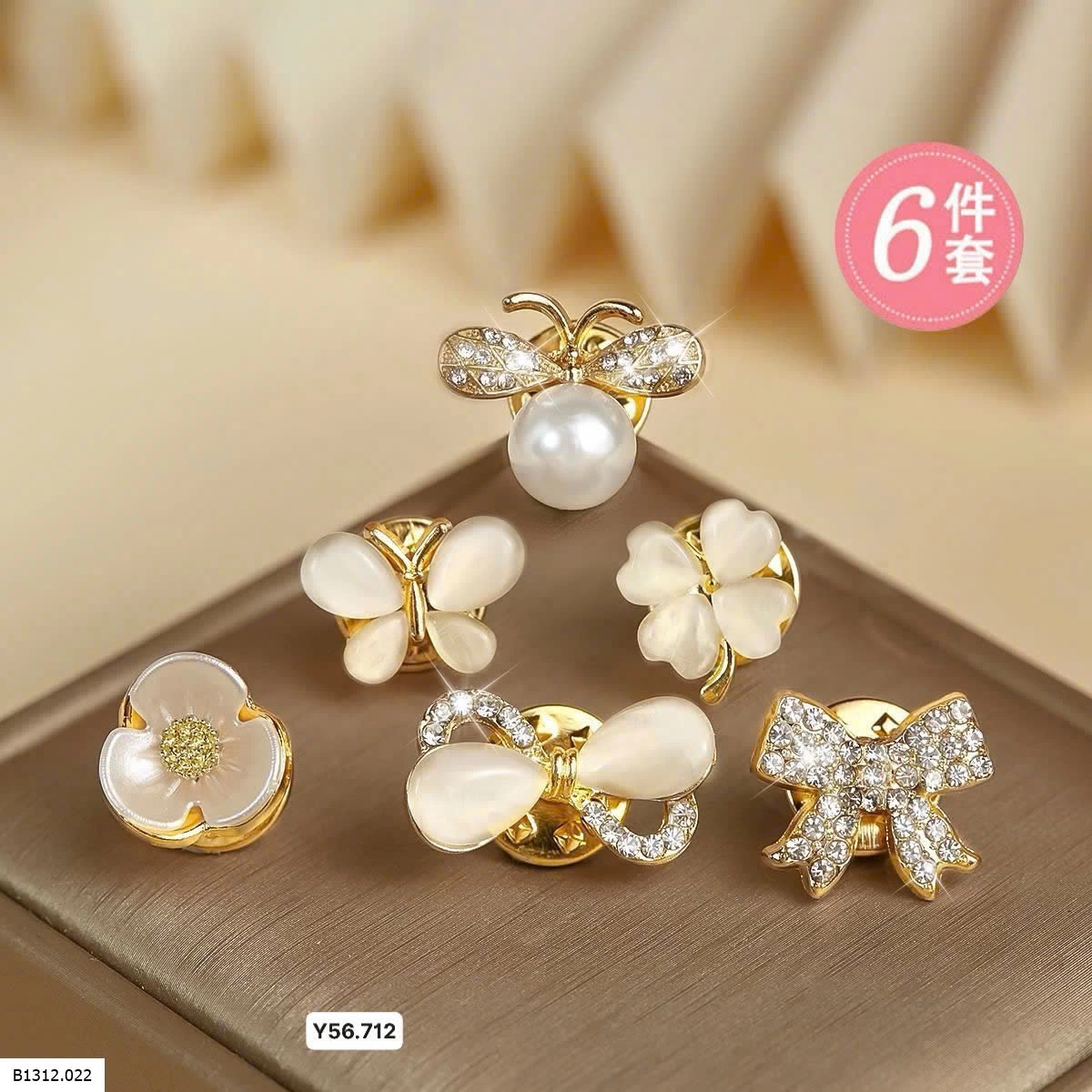 BỘ TRÂM CÀI ÁO SIÊU XINH NHÀ AGOVSKI   Giá sỉ 140k