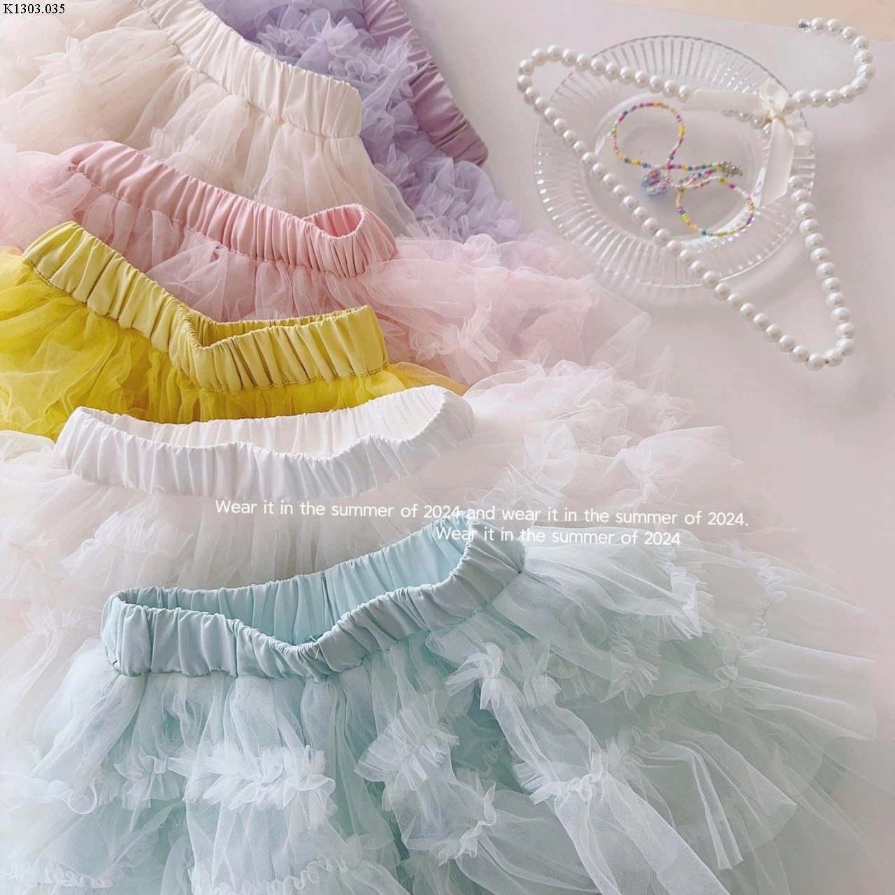 Váy voan tơ công chúa trắng xòe Cest Kamiseta thiết kế dáng dài tiểu thư  sang chảnh - Chân váy | ThờiTrangNữ.vn