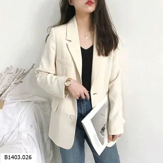 ÁO BLAZER MÀU TRƠN NỮ    Sỉ 145k/1 chiếc