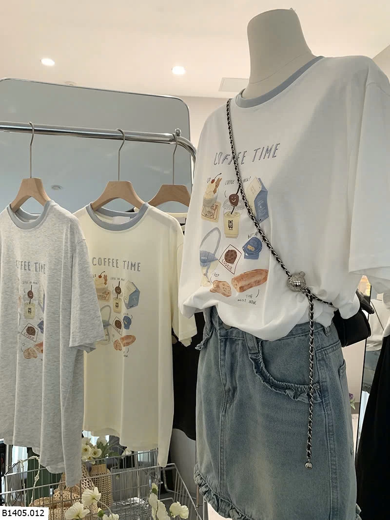 ÁO THUN CỘC TAY NỮ Sỉ 114k