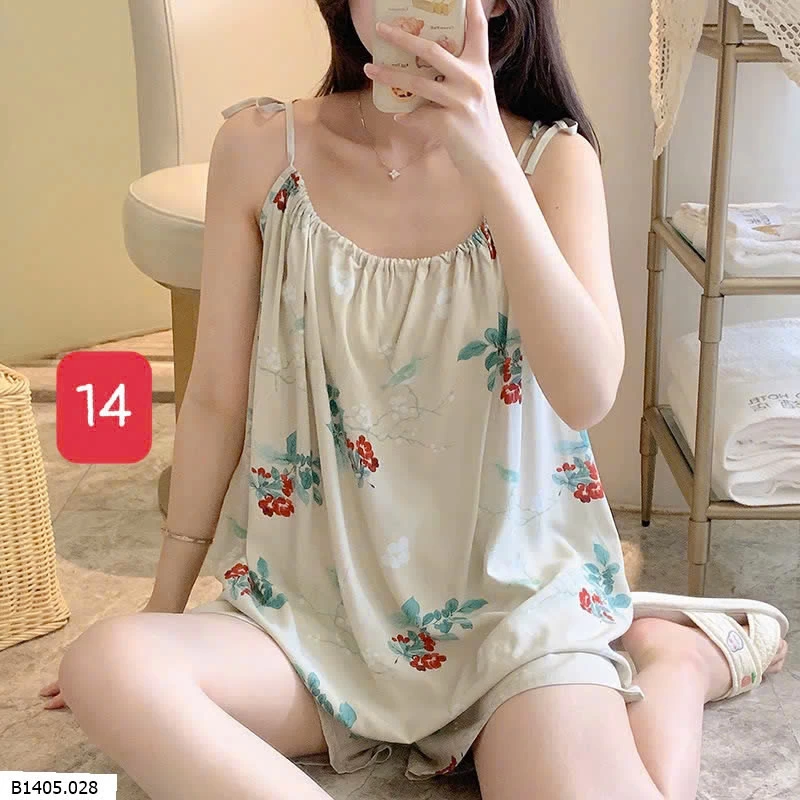 BỘ LANH 2 DÂY MẶC NHÀ CHO NỮ Sỉ 95k 
