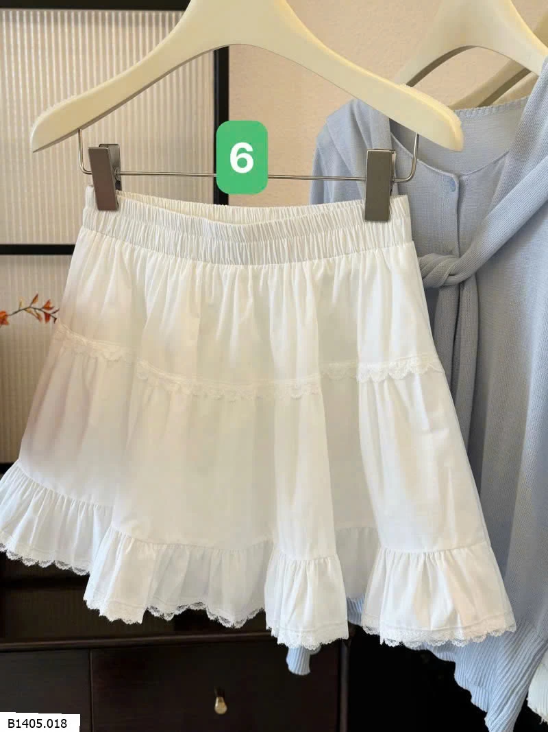 CHÂN VÁY XÒE DÁNG NGẮN NHÀ ANNA Sỉ 125k