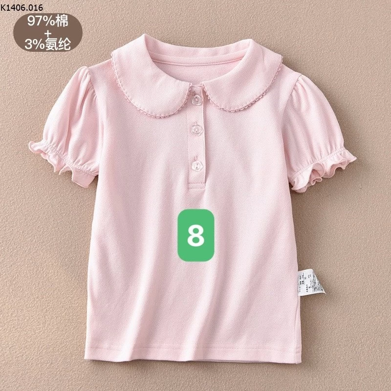 ÁO POLO BÉ GÁI Sỉ Sz 90-140: 103k Sz 150-170: 110k