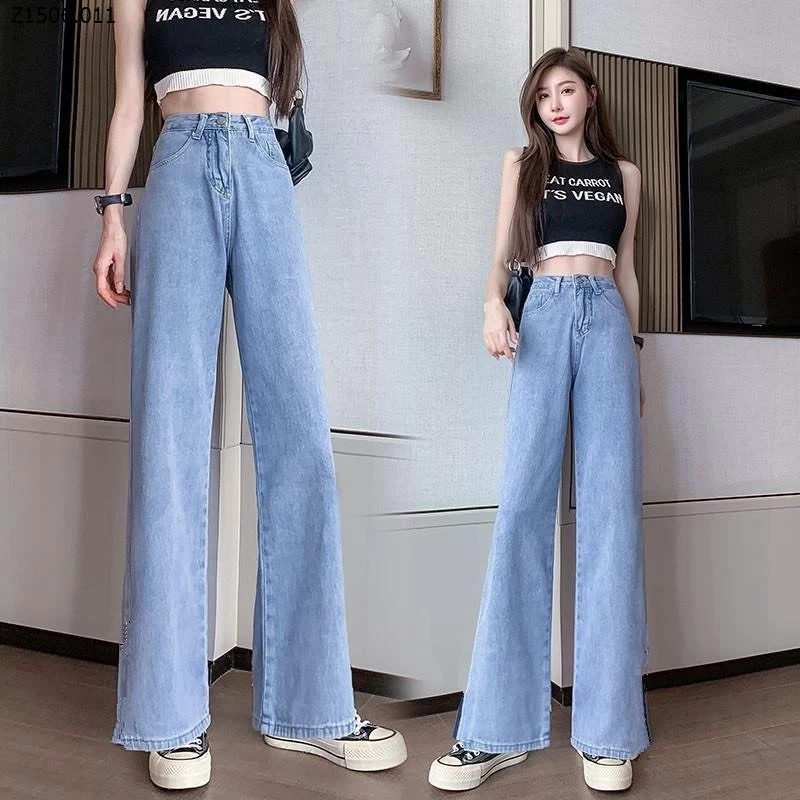 QUẦN JEANS SUÔNG Sỉ 117k 