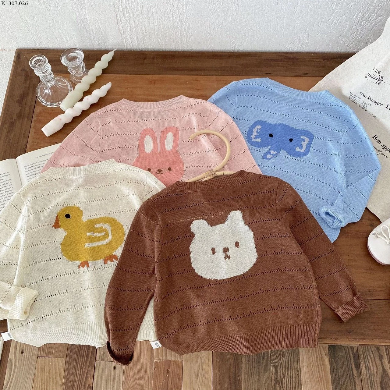 ÁO LEN CARDIGAN MỎNG CHO BÉ Sỉ 99k