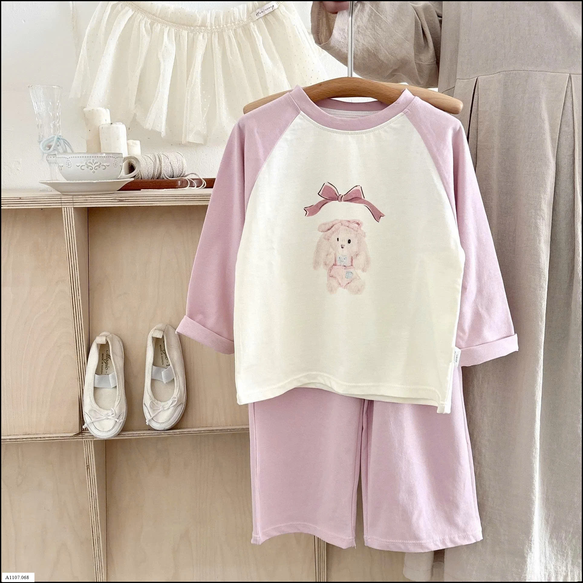 BỘ MẶC NHÀ BÉ Sỉ giá sz 80-120: 98k sz 130-160: 128k