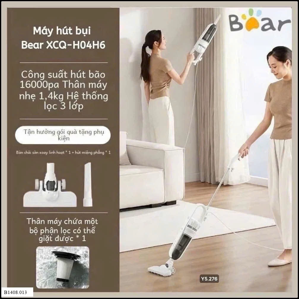 MÁY HÚT BỤI CHÍNH HÃNG BEAR   Giá sỉ 390k