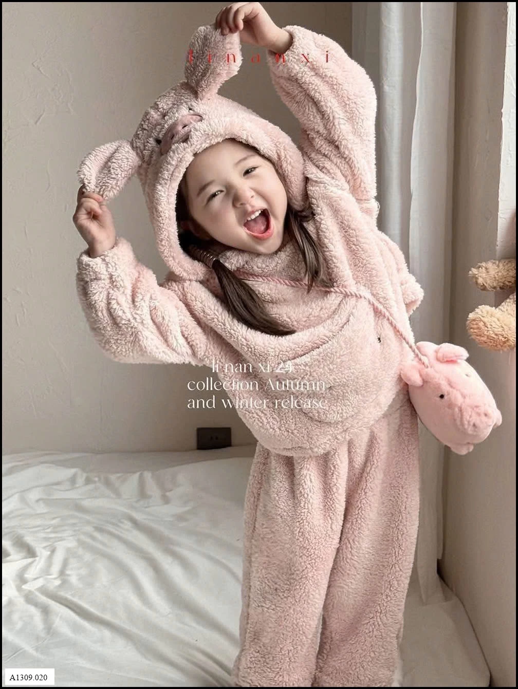 SET HEO HỒNG Giá sỉ 171k/set