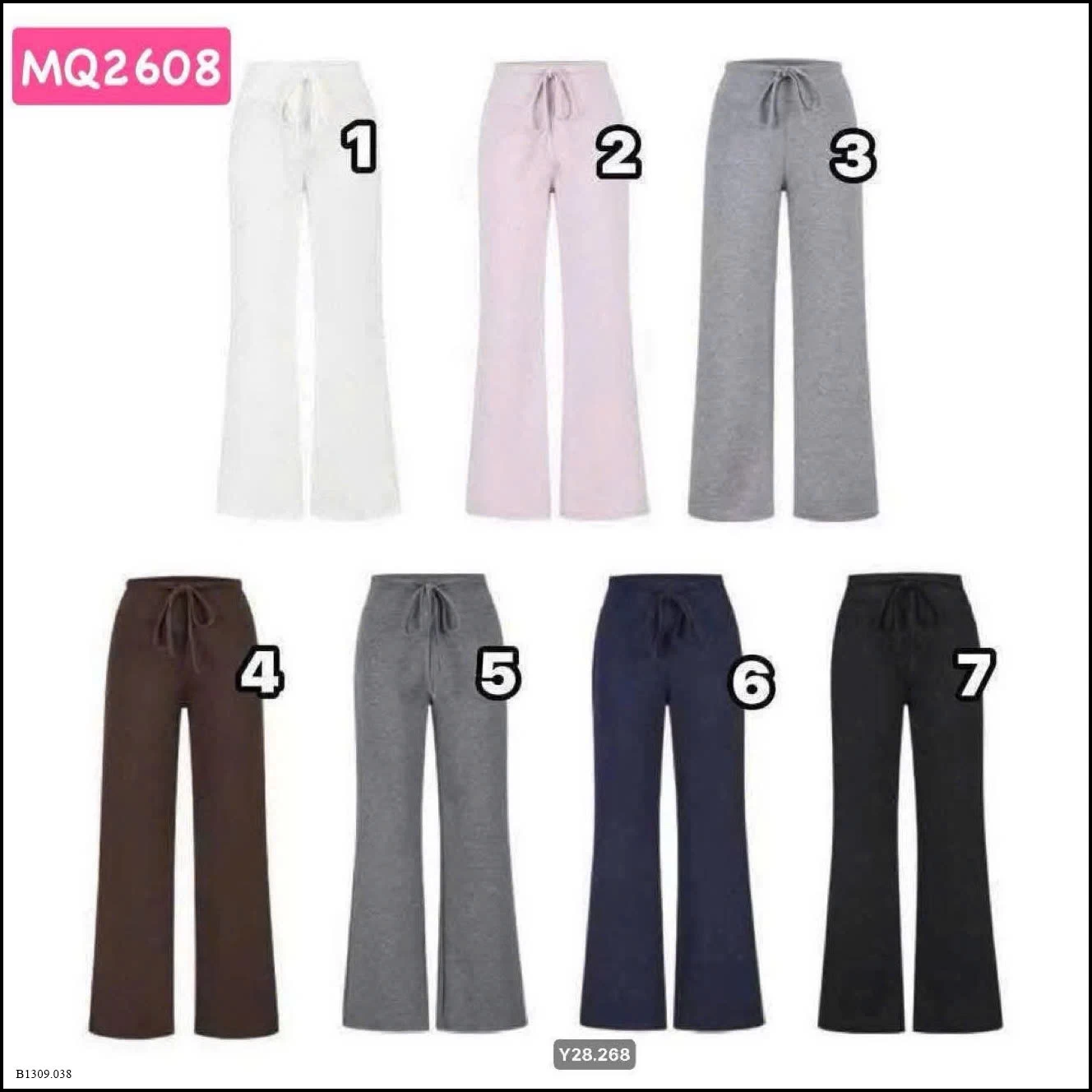 Quần suông cotton  Giá sỉ 115k