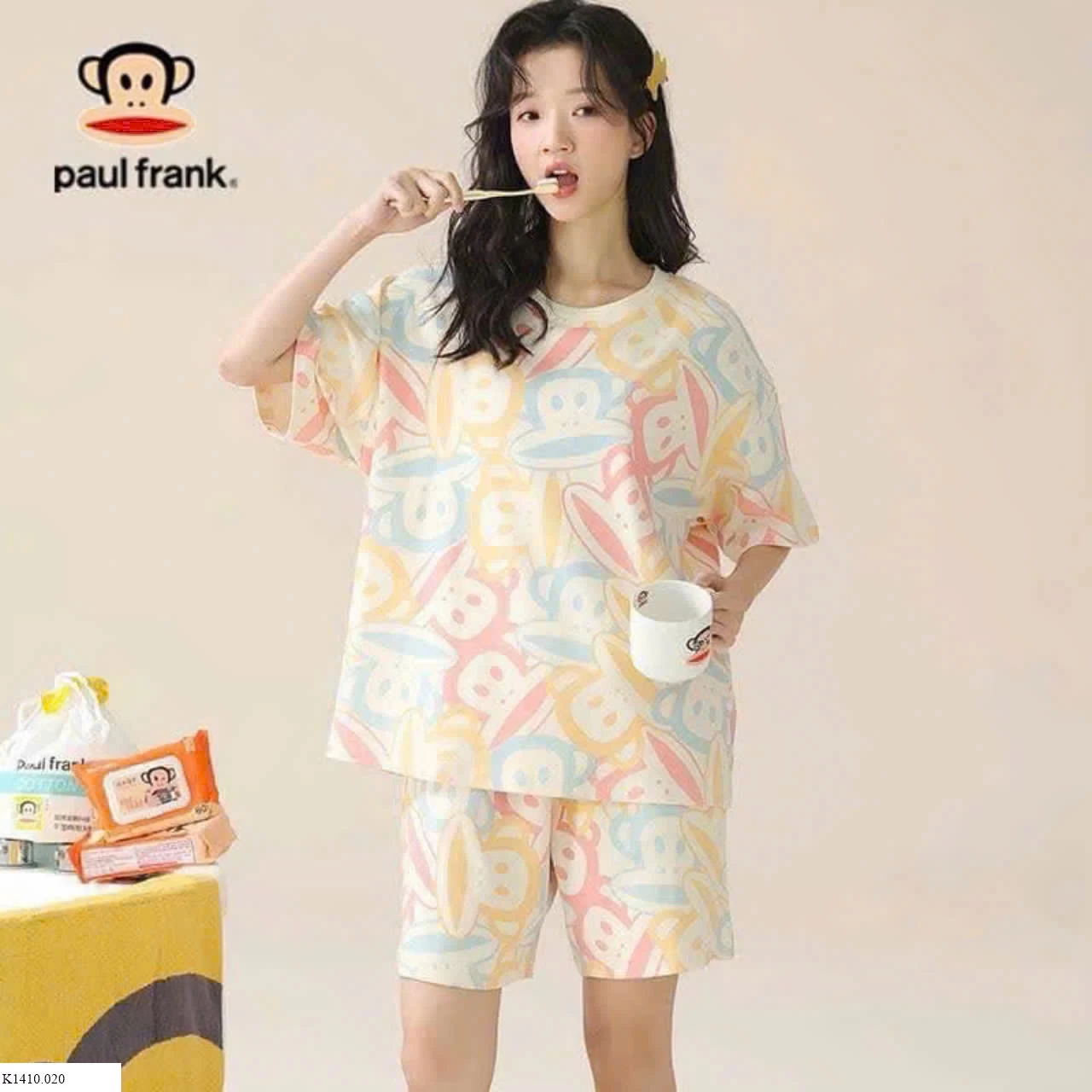 BỘ CỘC MẶC NHÀ PAUL FRANK   Sỉ 118k