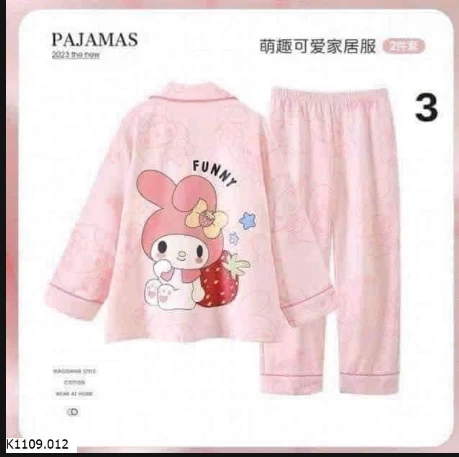 BỘ Kuromi Meelody cho bé Giá sỉ như sau giá: Sz 10-12-14-16: 98k Sz S-M-L-XL 111k