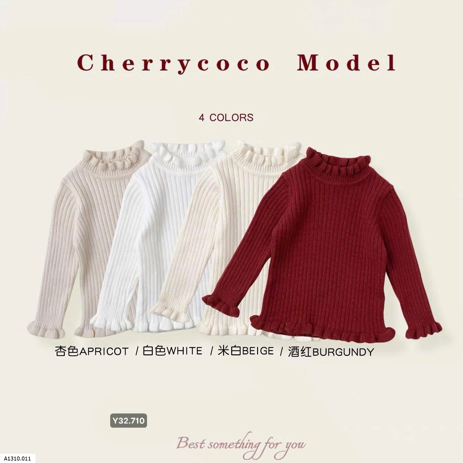 ÁO LEN CAO CỔ HÃNG CHERRYCOCO   Giá sỉ 135k