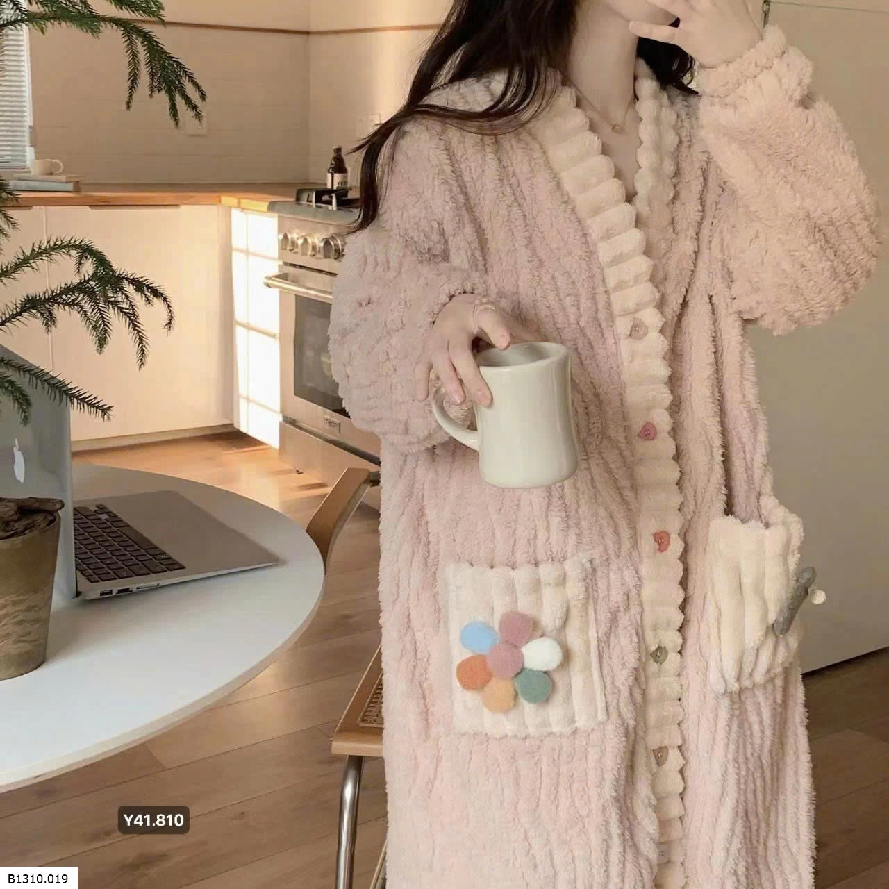 BỘ PIZAMA LÔNG SIÊU ẤM    Giá sỉ 95k
