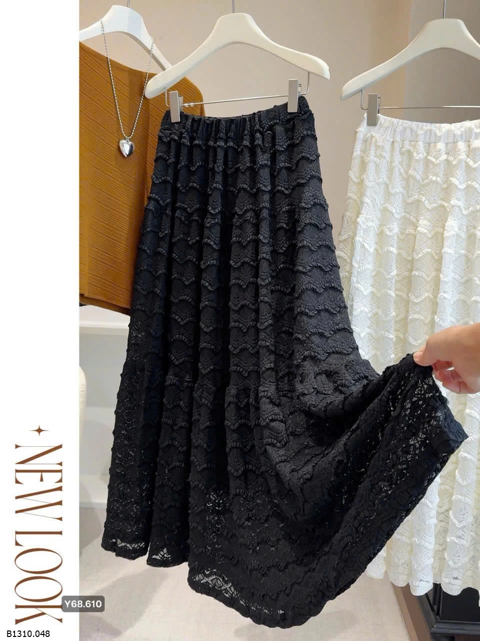 CHÂN VÁY REN ANNA   Giá sỉ 220k