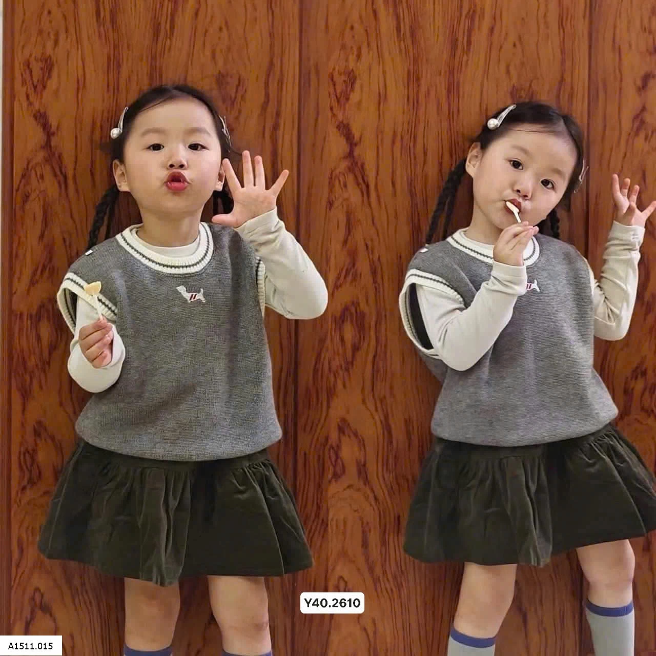 ÁO GILE LEN CHO BÉ Giá sỉ 105k