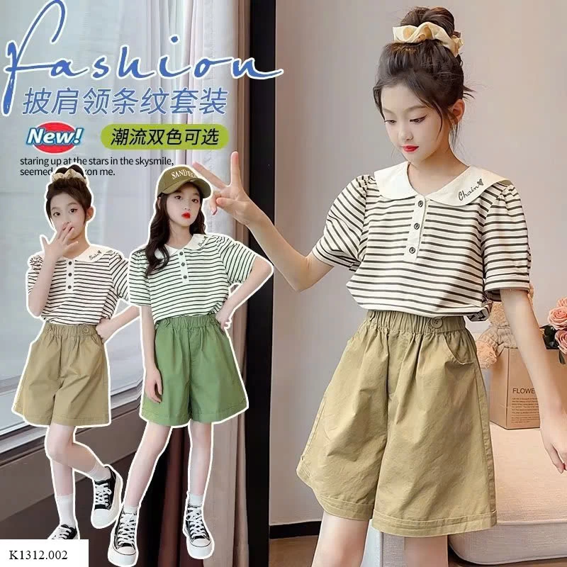 SET BỘ POLO BÉ GÁI SZ ĐẠI Sỉ 132k