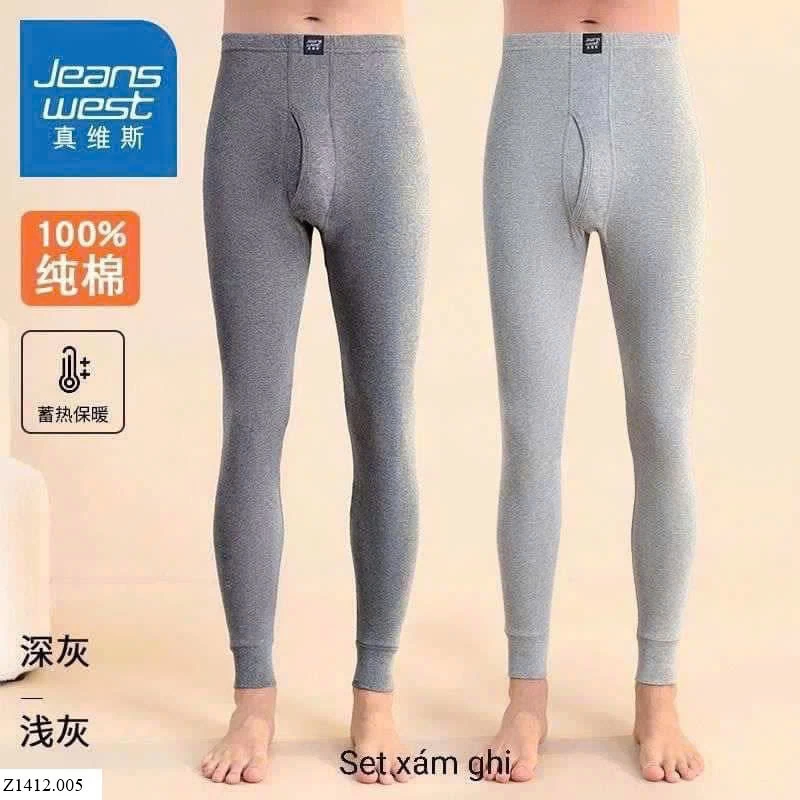 SET 2 QUẦN GIỮ NHIỆT NAM JEANSWEST Sỉ 219k/ 1 sét 2c