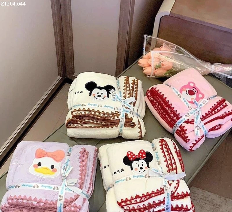 Khăn tắm thôi mà cuteee Si 73k/set 2 khăn