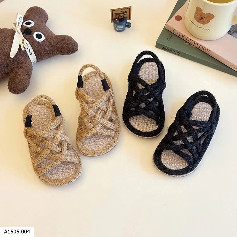 Sandal cói diện hè cho bé Sỉ Giá:  sz 21-25: 126k sz 26-30: 134k