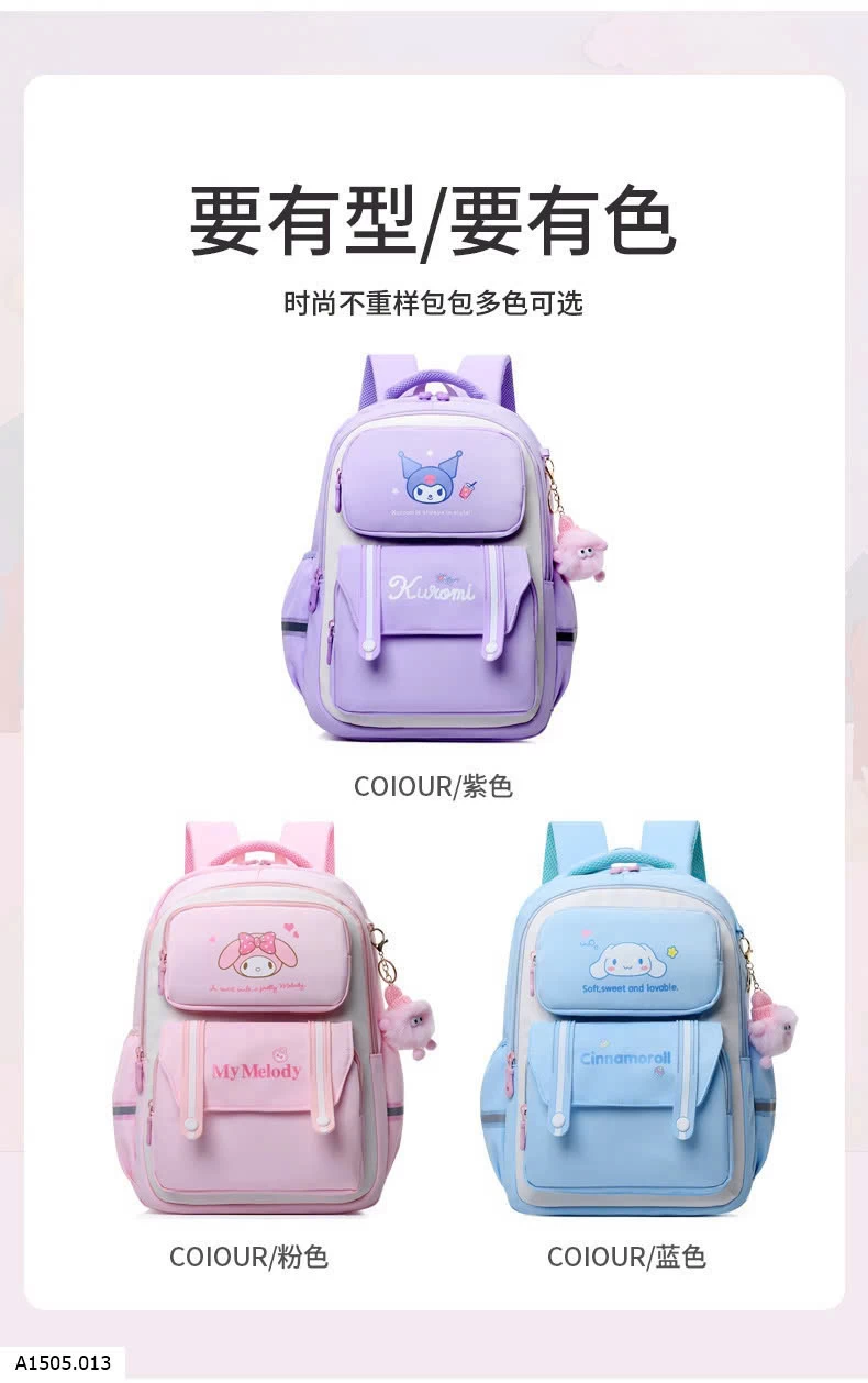 BALÔ HỌC SINH Sỉ 173k/c (kèm móc khoá)