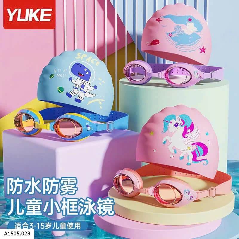 KÍNH BƠI KÈM MŨ NHÀ YLIKE Sỉ 59k/ set 