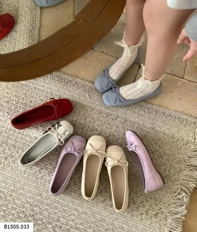 GIÀY BÚP BÊ NƠ XINH CHO NỮ  Sỉ 170k