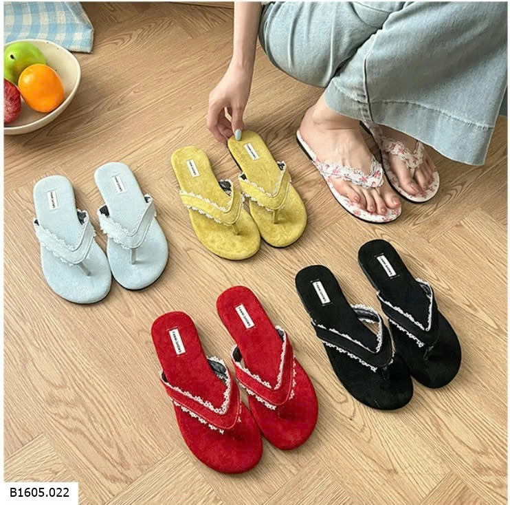     DÉP XỎ NGÓN PHỐI REN   Sỉ 132k