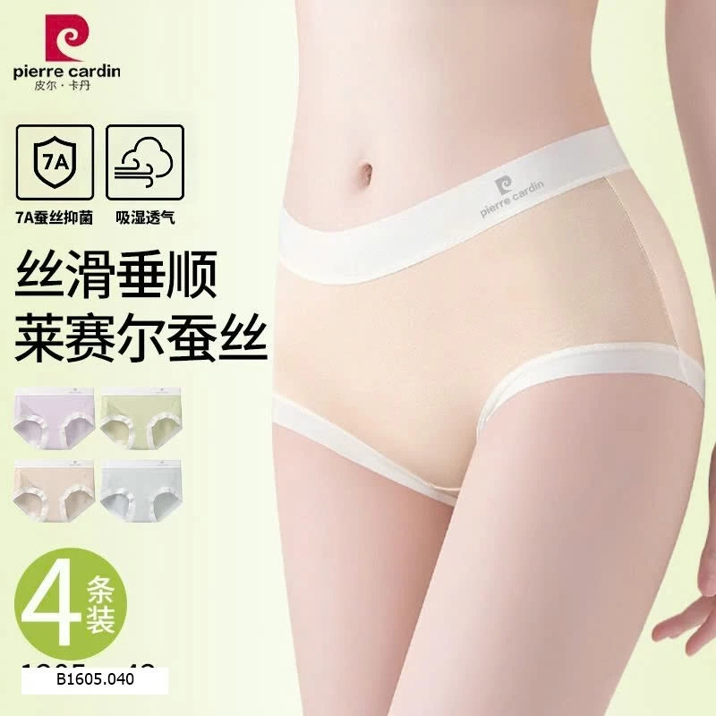 Quần chip  Băng của Pierre Sỉ 125k/1 set 4 chiếc mix màu 