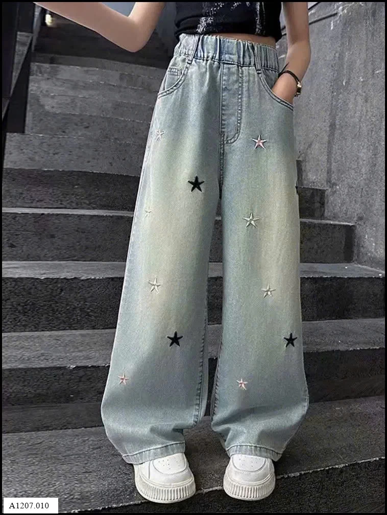 Quần jean ống suông  Sỉ giá 105k