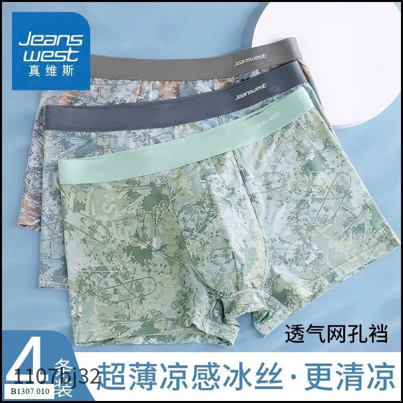 SET 4 BOXER LỤA BĂNGJeanswest   Sỉ giá 135k