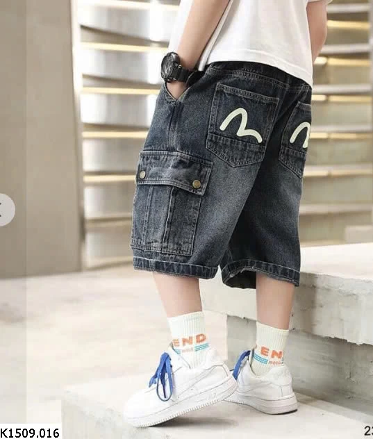 QUẦN SHORT JEAN TÚI HỘP BÉ TRAI Sỉ 118kk