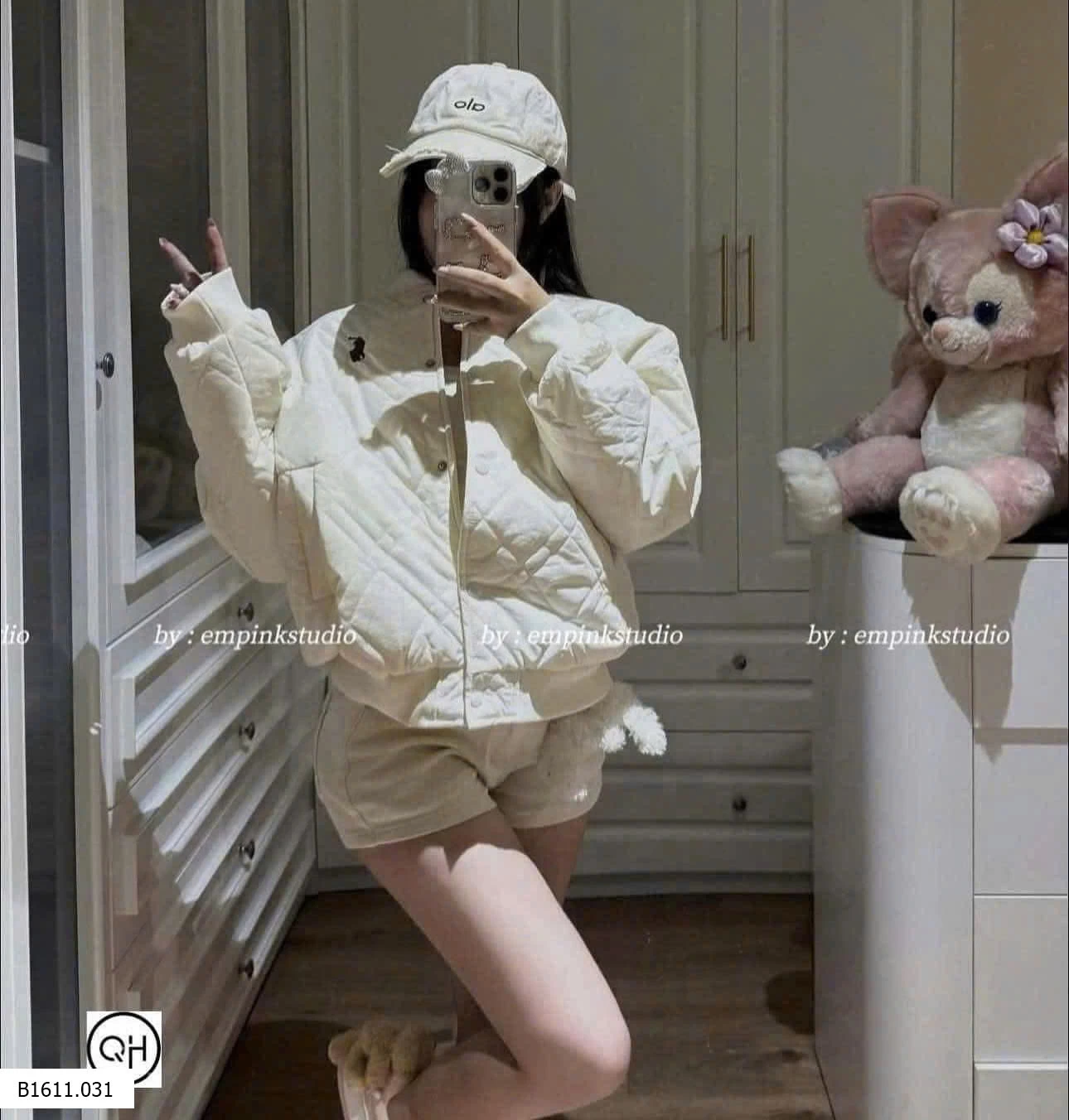 ÁO PHAO TRÁM THÊU NGỰA POLO Giá sỉ 300k