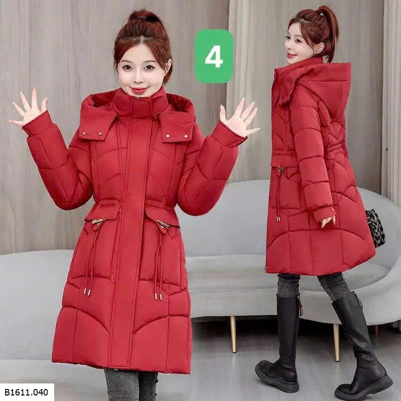 ÁO KHOÁC PHAO NỮ DÁNG DÀI   Giá sỉ 250k