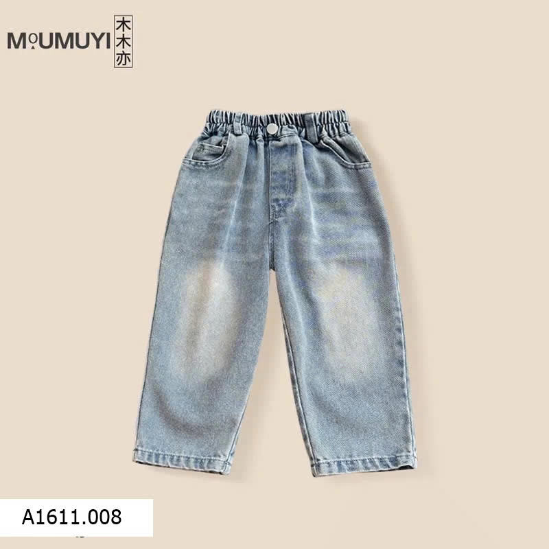 QUẦN JEAN CẠP CHUN ỐNG RỘNG Giá sỉ 145k