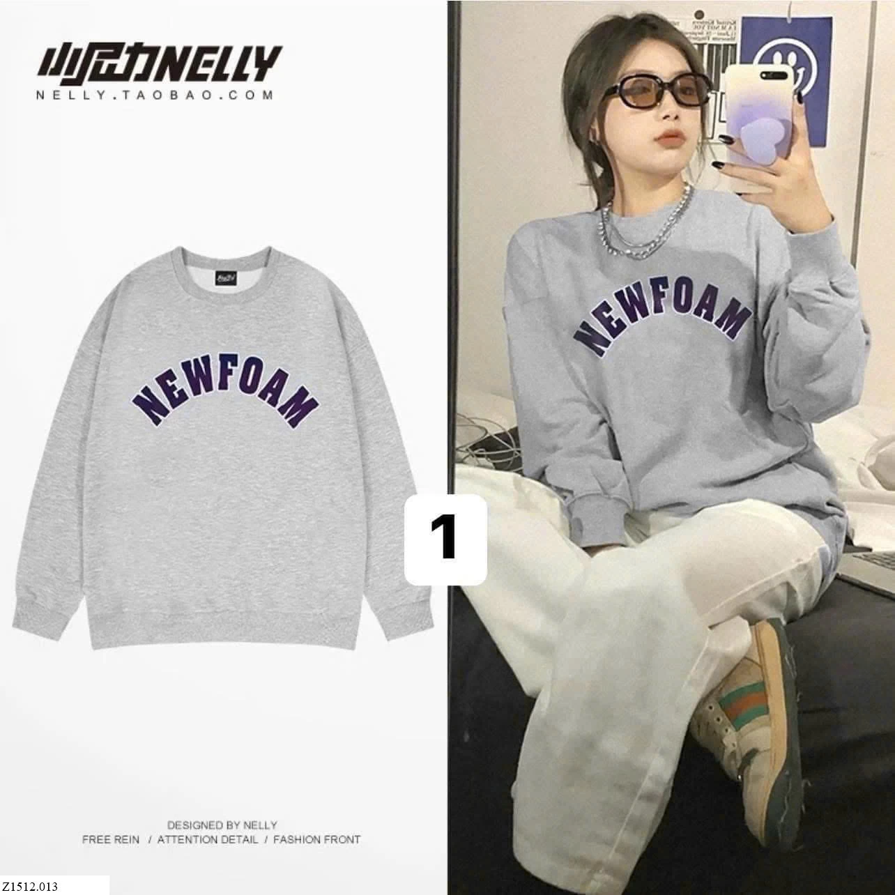 ÁO SWEATER NELLY Sỉ 165k