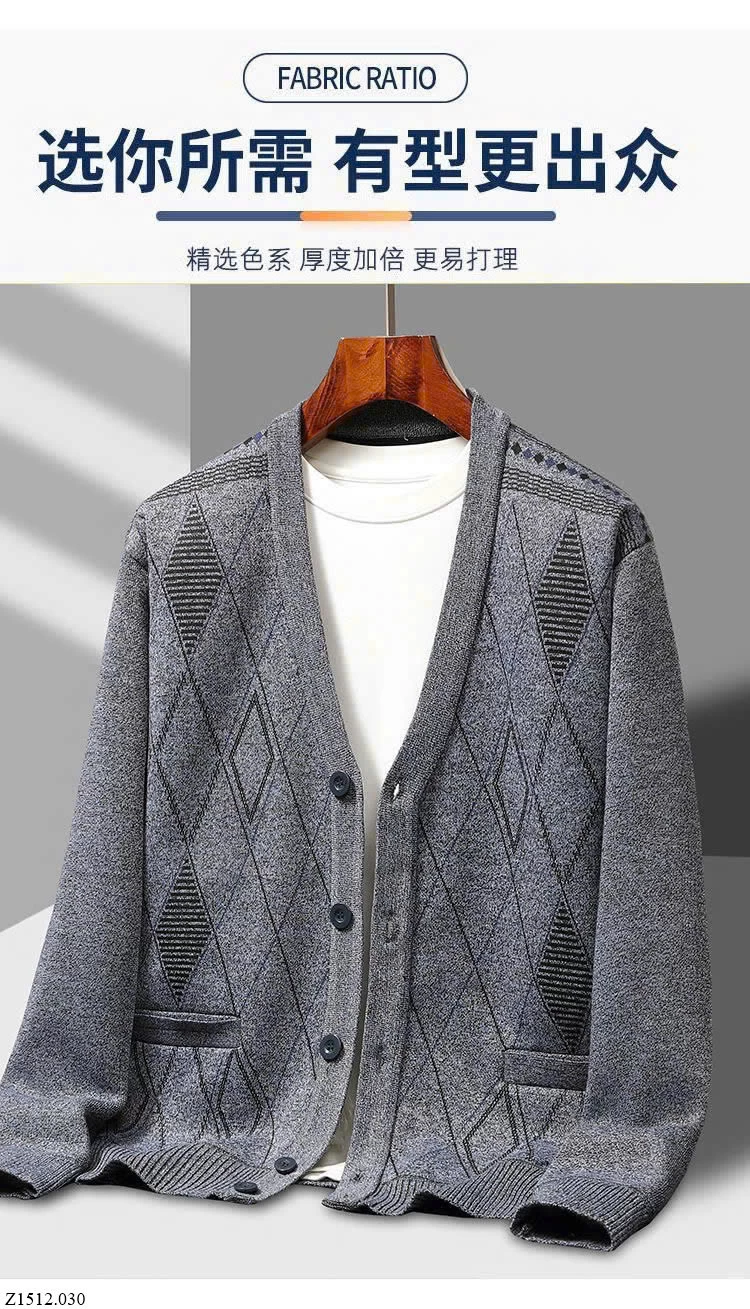 CARDIGAN LEN TRUNG NIÊN NAM Sỉ 199k