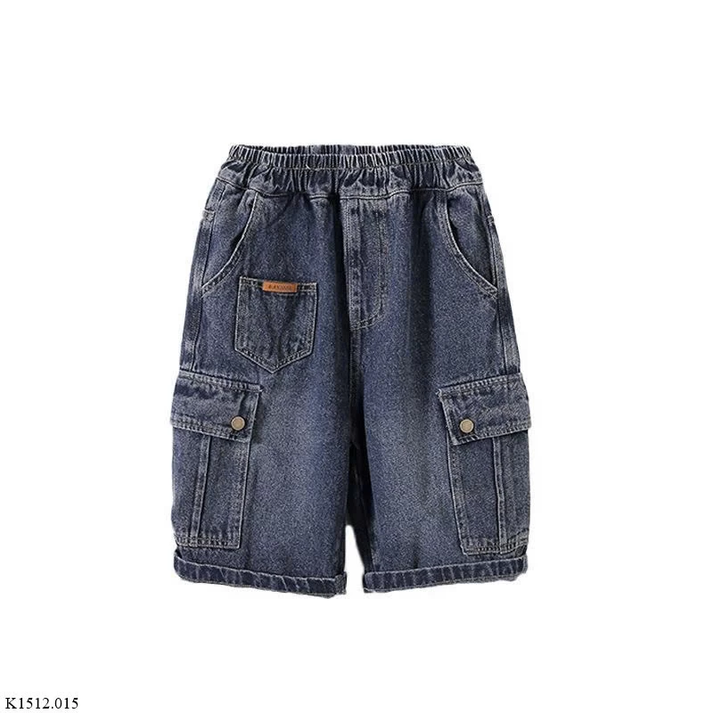 QUẦN SHORT JEAN TÚI HỘP BÉ TRAI Sỉ 120k