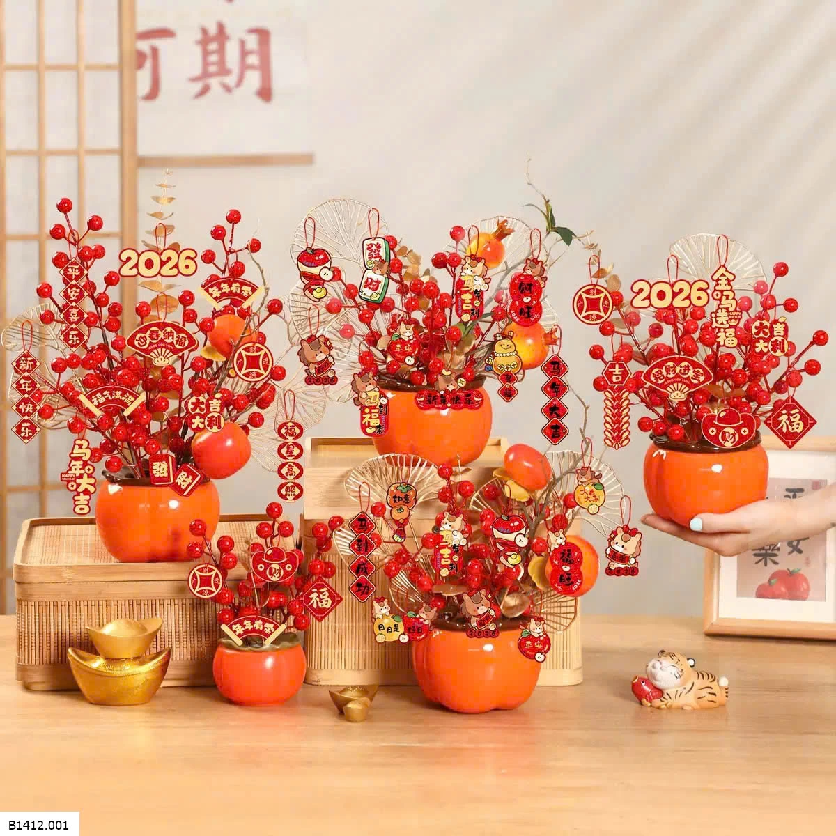 SET CHẬU CÂY DECOR  Giá sỉ 95k