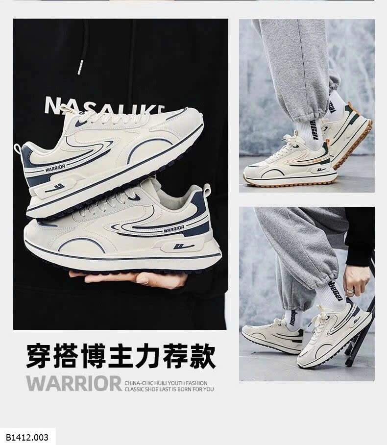 GIÀY THỂ THAO WARRIOR NAM Giá sỉ 210k