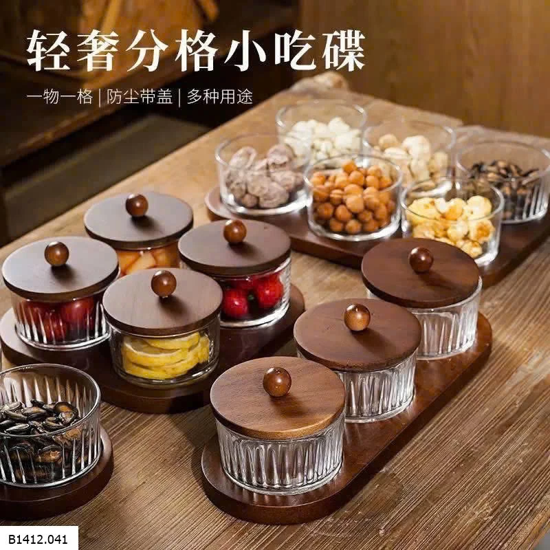 SET 6 HŨ VÀ KHAY MỨT TẾT Giá sỉ 250k