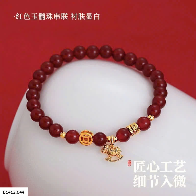 VÒNG TAY GOLICC ĐỎ Giá sỉ 105k