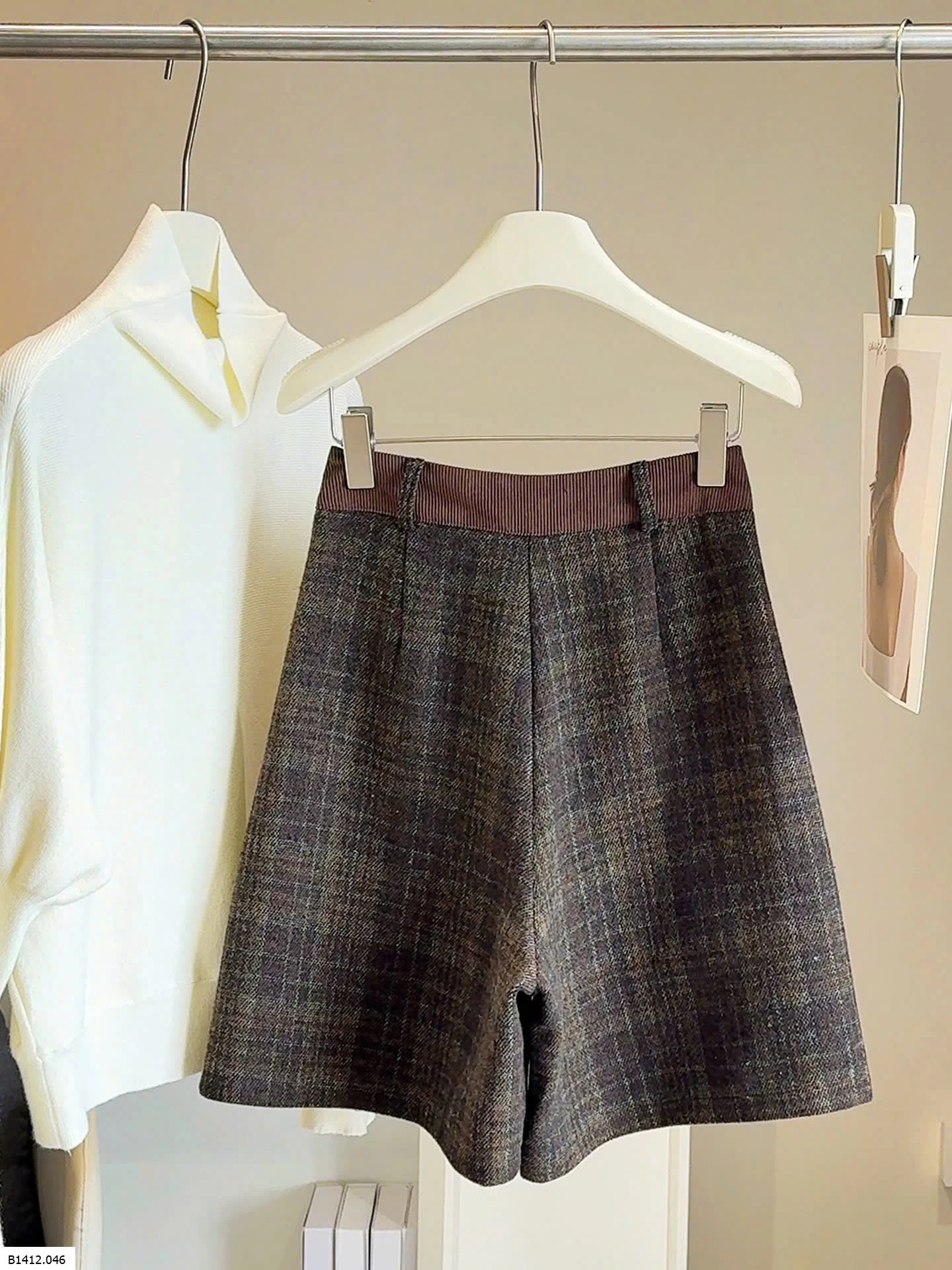 QUẦN SHORT LỬNG DẠ KẺ Giá sỉ 230k